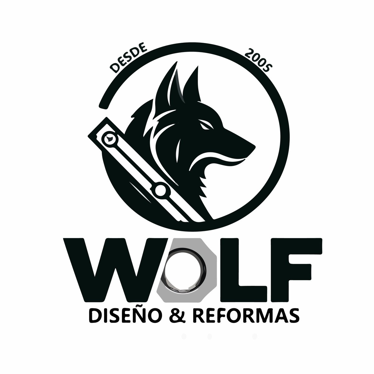 Logo Wolf diseño y reformas